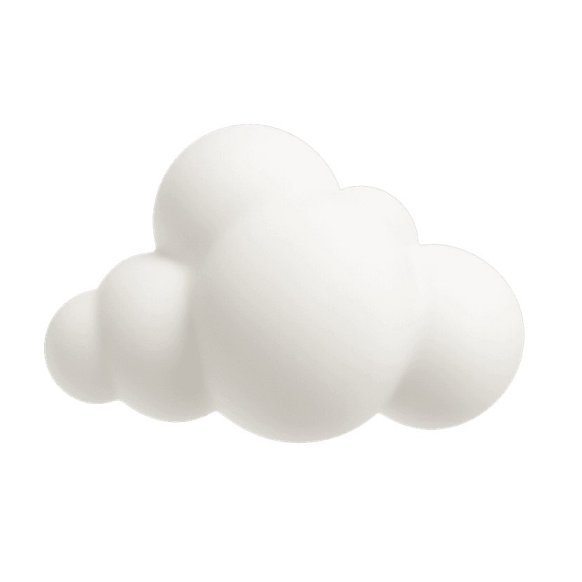 Decorative cloud